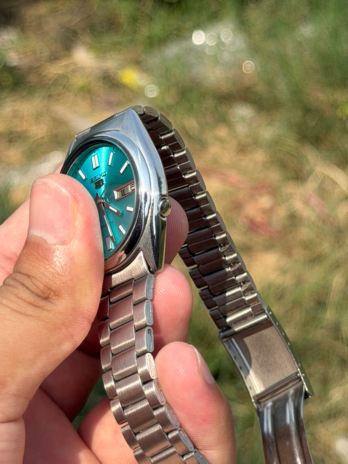 Vintage Seiko 5 Automatic Tiffany Blue Dial | Original Movement | 38mm