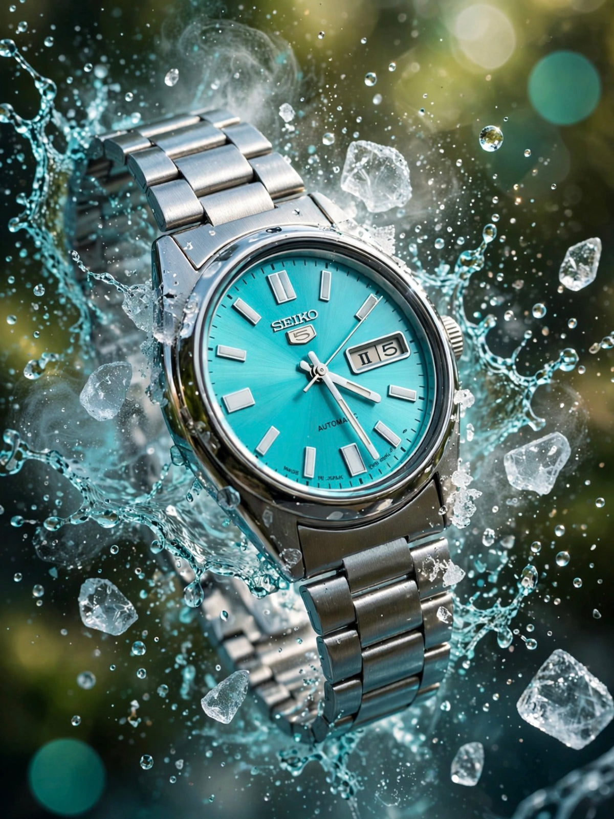 Vintage Seiko 5 Automatic Tiffany Blue Dial | Original Movement | 38mm