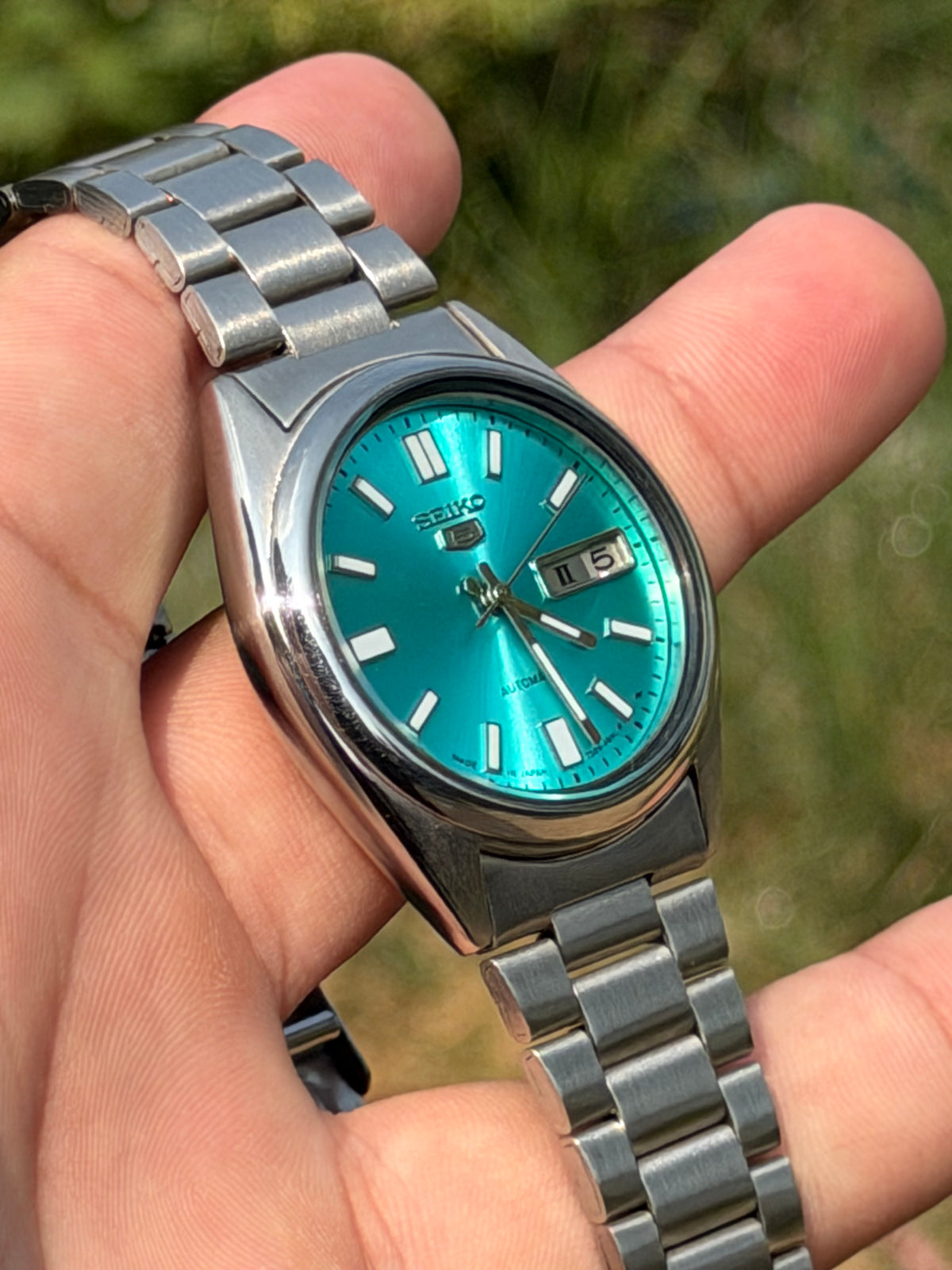 Vintage Seiko 5 Automatic Tiffany Blue Dial | Original Movement | 38mm