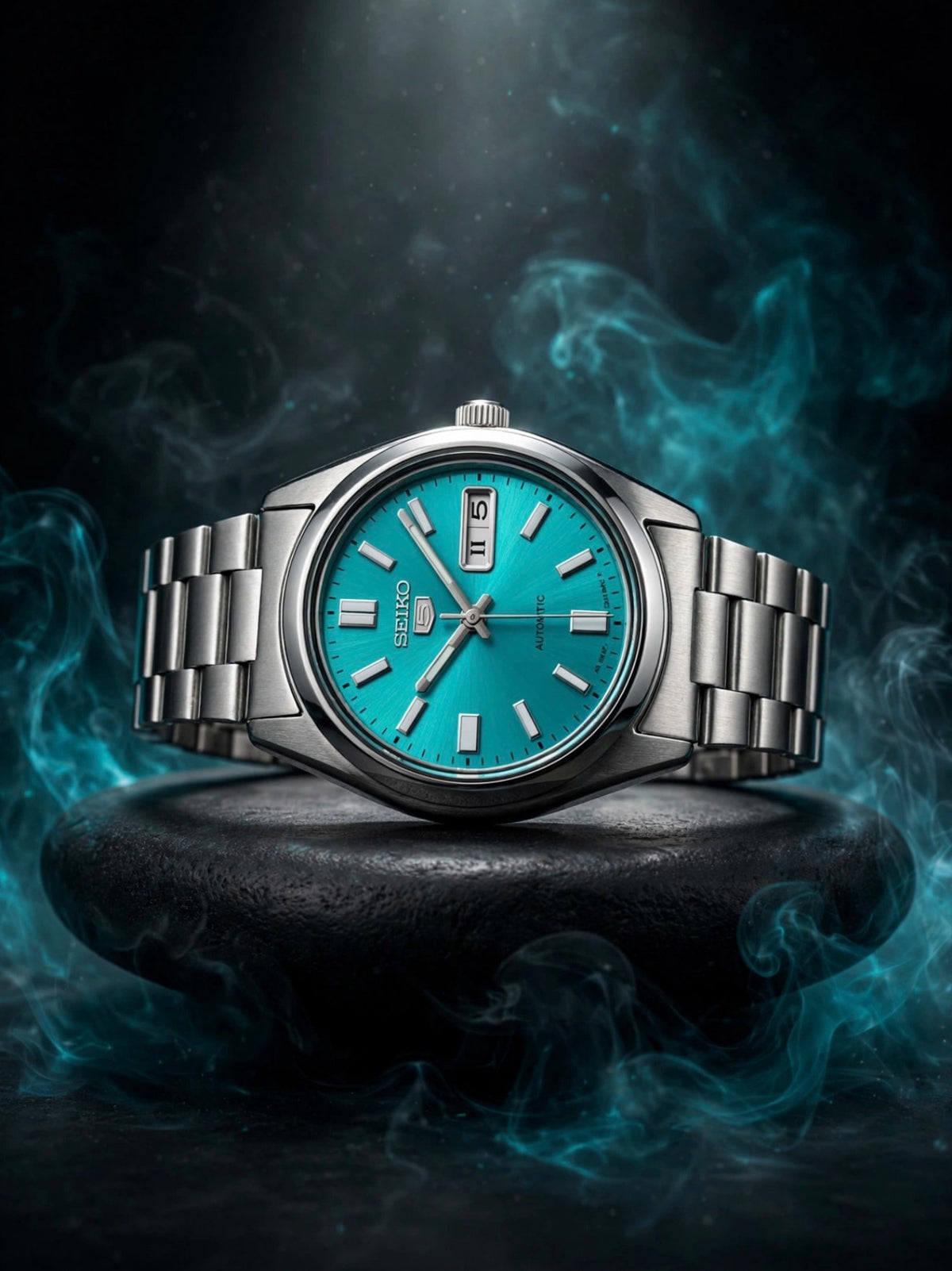 Vintage Seiko 5 Automatic Tiffany Blue Dial | Original Movement | 38mm