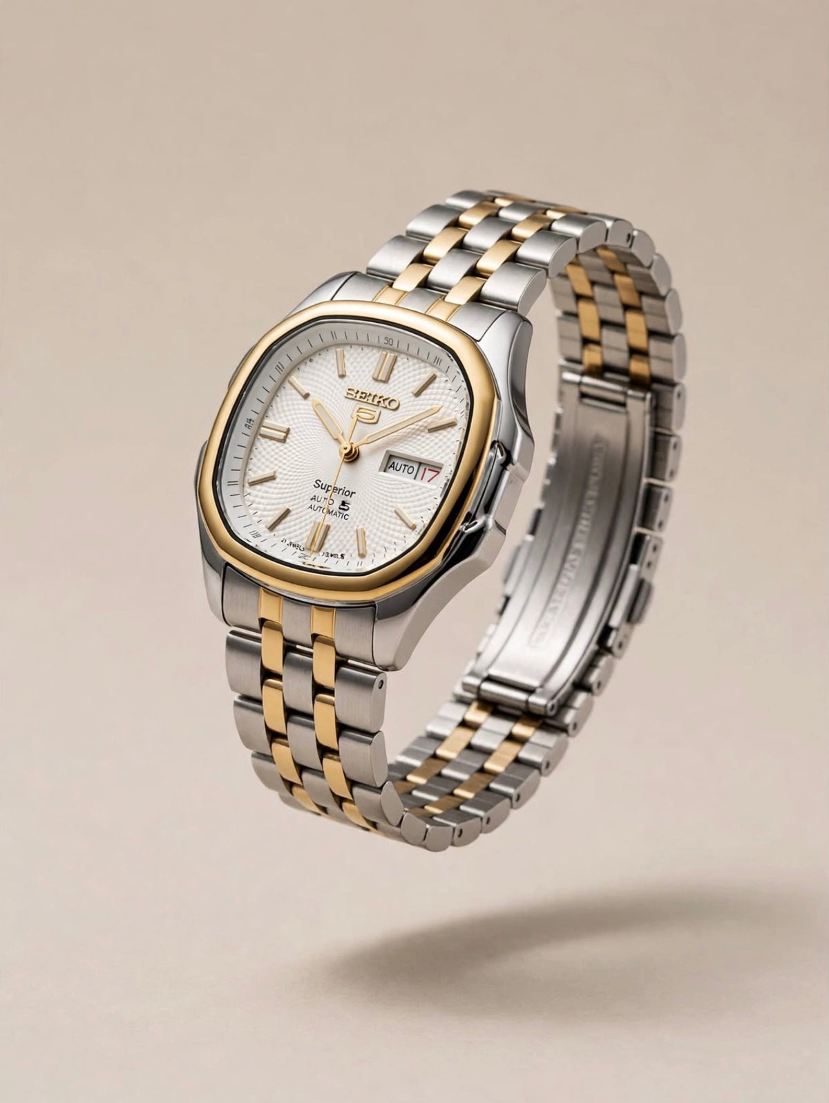 Seiko Superior Automatic Day-Date - Two Tone | Original Japanese Movement | Premium Aftermarket Build