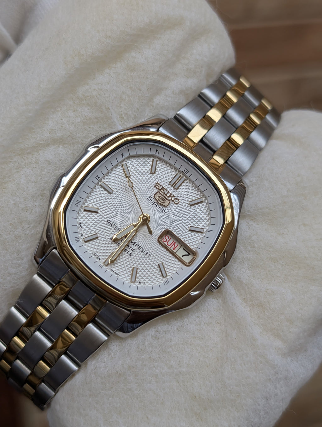 Seiko Superior Automatic Day-Date - Two Tone | Original Japanese Movement | Premium Aftermarket Build