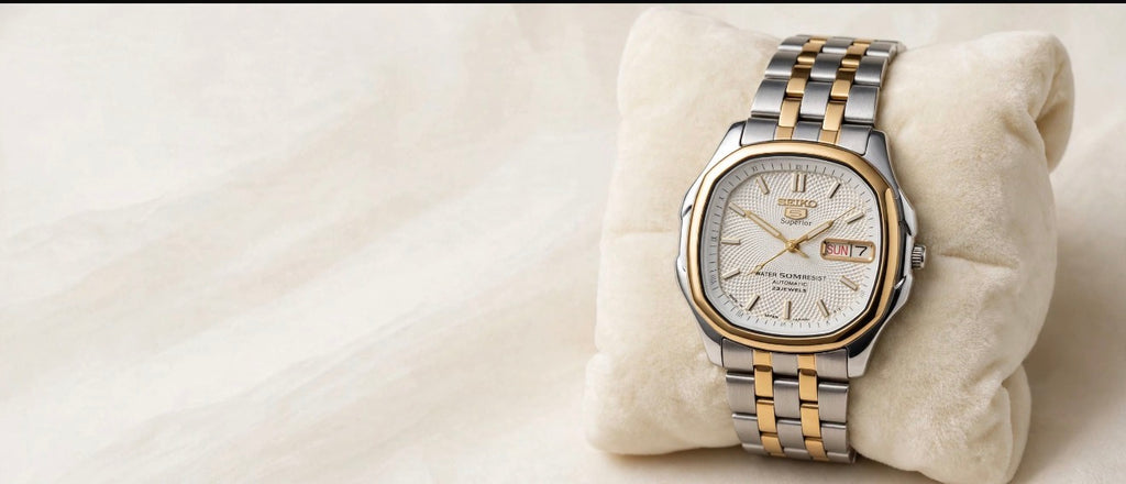 Seiko Superior Automatic Day-Date - Two Tone | Original Japanese Movement | Premium Aftermarket Build