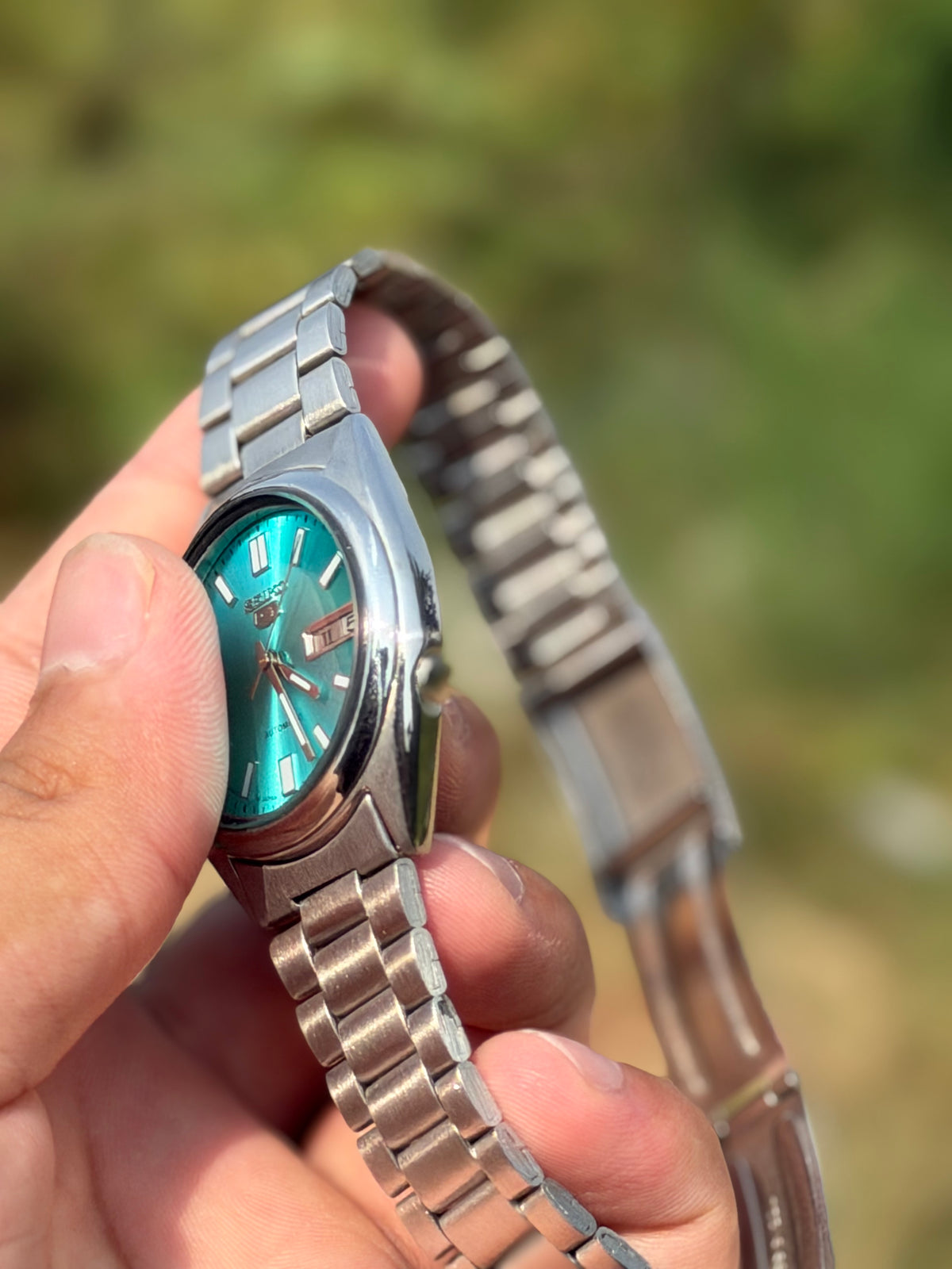 Vintage Seiko 5 Automatic Tiffany Blue Dial | Original Movement | 38mm
