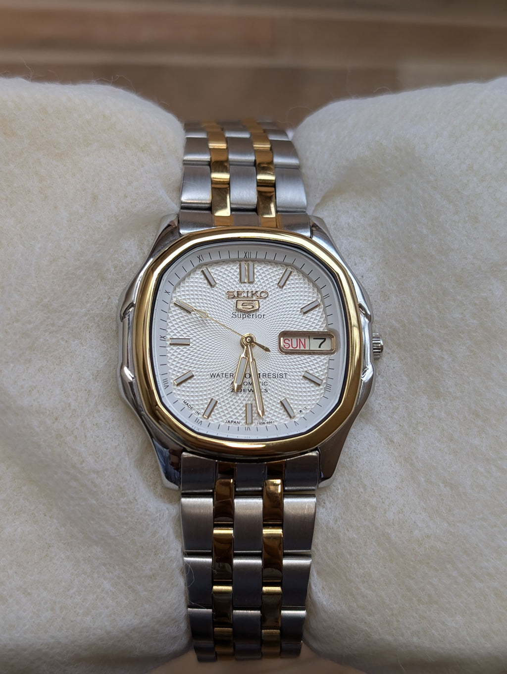 Seiko Superior Automatic Day-Date - Two Tone | Original Japanese Movement | Premium Aftermarket Build