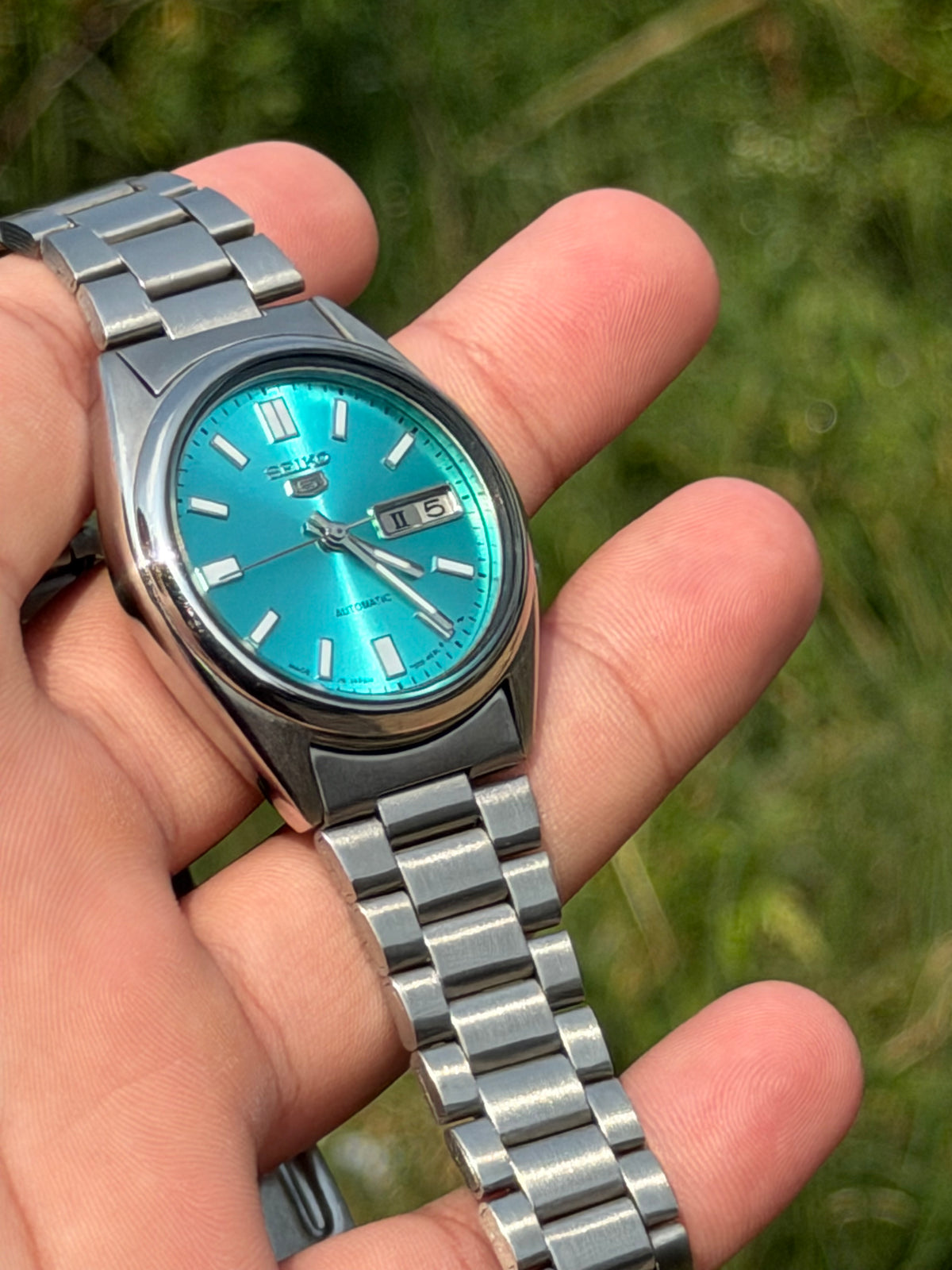 Vintage Seiko 5 Automatic Tiffany Blue Dial | Original Movement | 38mm