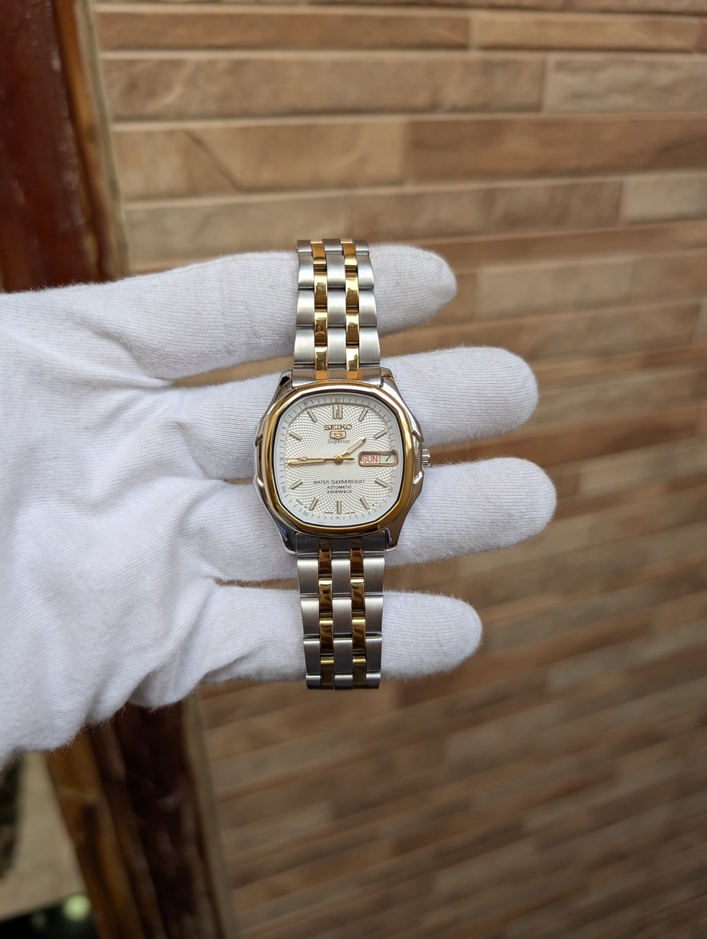 Seiko Superior Automatic Day-Date - Two Tone | Original Japanese Movement | Premium Aftermarket Build