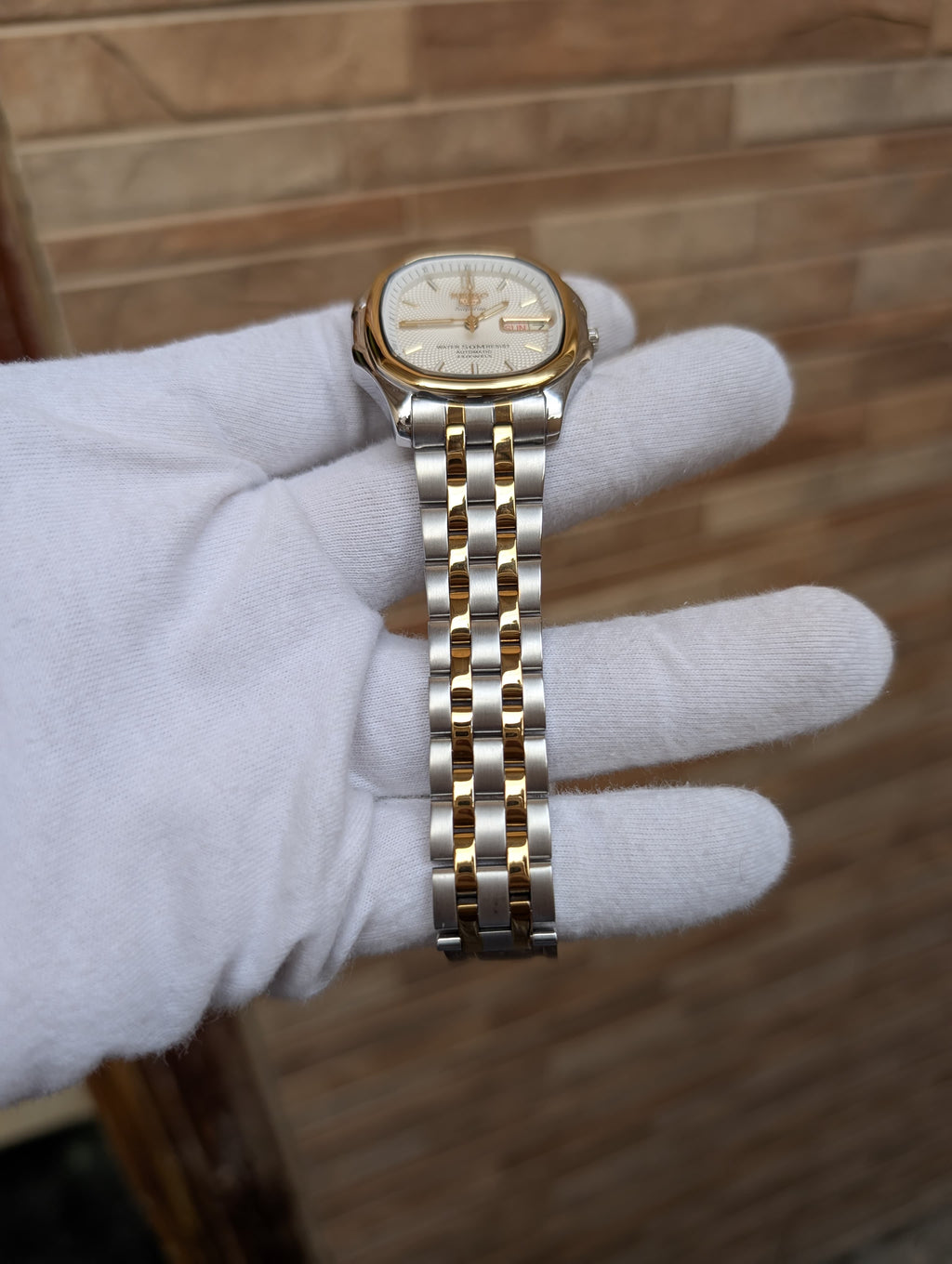Seiko Superior Automatic Day-Date - Two Tone | Original Japanese Movement | Premium Aftermarket Build