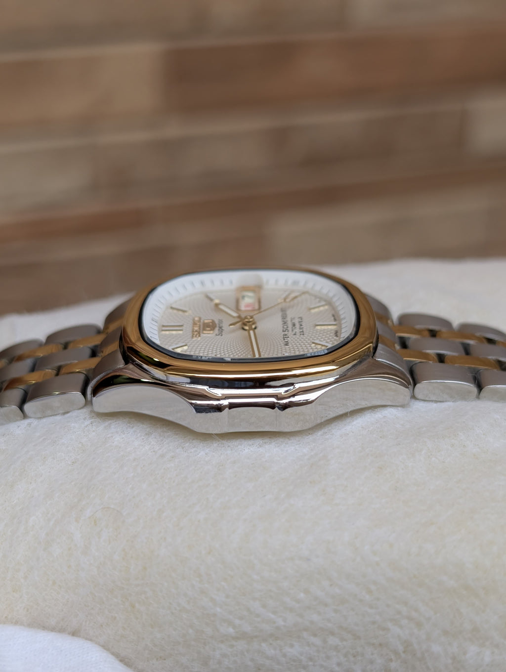 Seiko Superior Automatic Day-Date - Two Tone | Original Japanese Movement | Premium Aftermarket Build