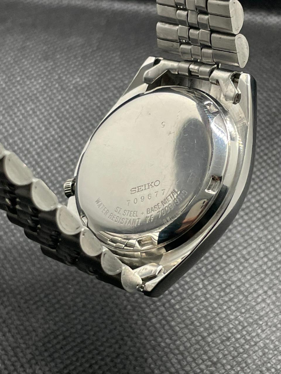 Seiko 5 Automatic President - White Dial - Original Movement - Refurbished Build - 36mm