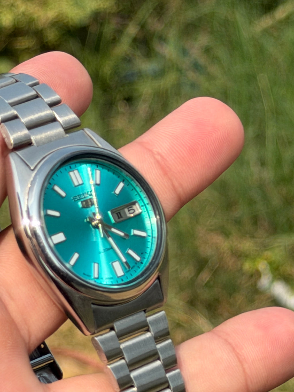 Vintage Seiko 5 Automatic Tiffany Blue Dial | Original Movement | 38mm