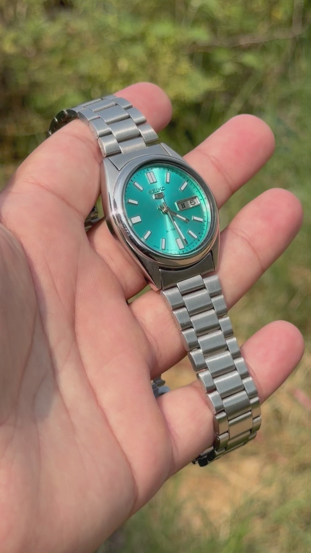 Vintage Seiko 5 Automatic Tiffany Blue Dial | Original Movement | 38mm